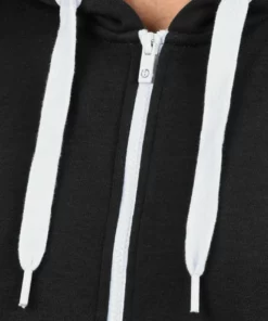 Solid SDOLLI - Sweat à Capuche Zippé - Black -Promos Solid Magasin 3ad33bdc8e42424b99cd97b731519489