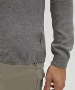 Solid SDKNIT - Pullover - Gray Melange -Promos Solid Magasin 3b447a5dadc94e2fa53ac995d40e5c71