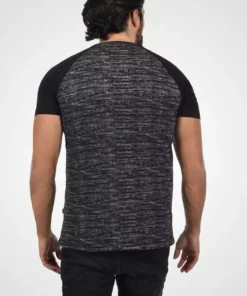 Solid SDMEVIO - T-shirt Imprimé - Black -Promos Solid Magasin 3be2e539cb1b4331b0cfaca2eef753f7