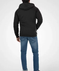 Solid SDGELBERT - Sweat à Capuche Zippé - Black -Promos Solid Magasin 3c2b42bd7018451797466cdcb3ff06d0