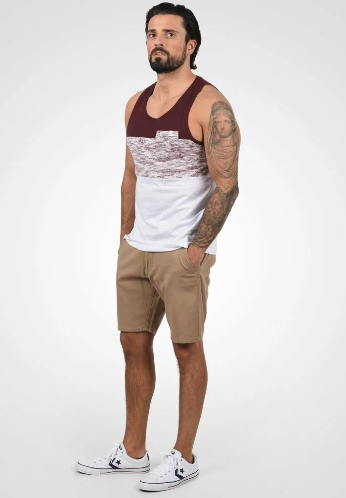 Solid SION - Débardeur - Wine Red 2 Solid SION - Débardeur - Wine Red – Image 2