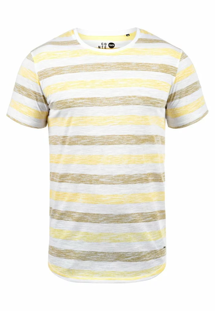 Solid SDTET - T-shirt Imprimé - Yellow 3 Solid SDTET - T-shirt Imprimé - Yellow – Image 3