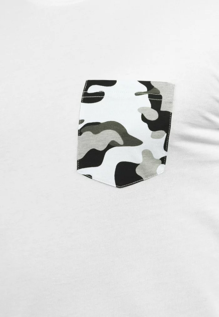 Solid SDCALVIN - T-shirt Imprimé - White/grey 3 Solid SDCALVIN - T-shirt Imprimé - White/grey – Image 3