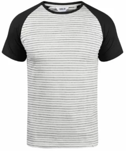 Solid SDSTEN - T-shirt Imprimé - Black -Promos Solid Magasin 3ea8209ca00d48809f4438e89ea8498c