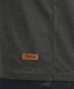 Solid SDVOLKO - T-shirt à Manches Longues - Dark Grey -Promos Solid Magasin 3ee26b93022949419c91dab0a733cd07