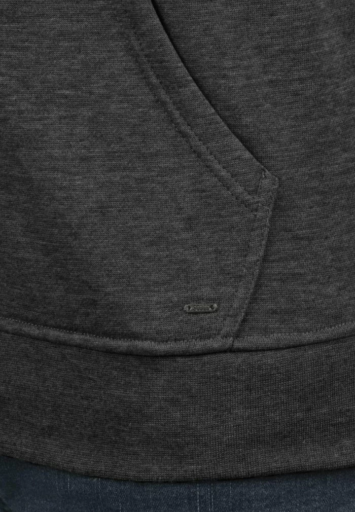 Solid SDOLLI - Sweat à Capuche Zippé - Dark Grey 4 Solid SDOLLI - Sweat à Capuche Zippé - Dark Grey – Image 4