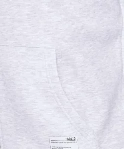 Solid MASON ZIPPER - Sweat à Capuche Zippé - Light Grey Melange -Promos Solid Magasin 3f4e178ad2884263bb48071932747d9c