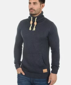 Solid SDPARAS - Pullover - Dark Blue