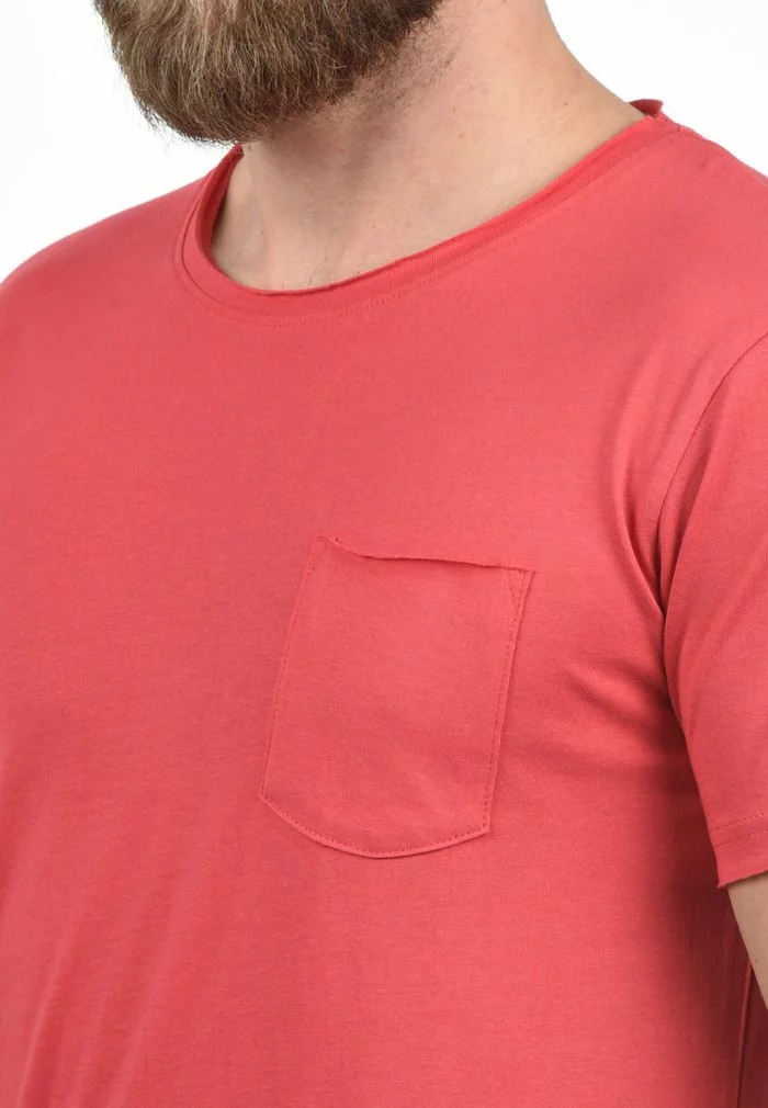 Solid SDANDREJ - T-shirt Basique - Tomato 3 Solid SDANDREJ - T-shirt Basique - Tomato – Image 3