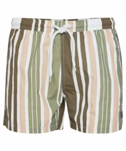 Solid SDHART STRIPE - Short De Bain - Coral Cloud -Promos Solid Magasin 4082d72121cb40a08d61afea581d359d