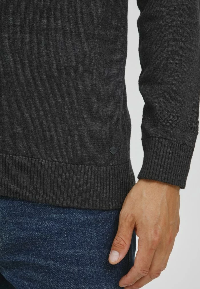 Solid SDBAMARO - Pullover - Dark Grey Melange 5 Solid SDBAMARO - Pullover - Dark Grey Melange – Image 5