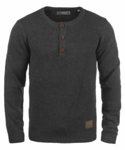 Solid SDTERRANCE - Pullover - Dark Grey -Promos Solid Magasin 4143232bb8464fab88cd1ba2ee99ed9e