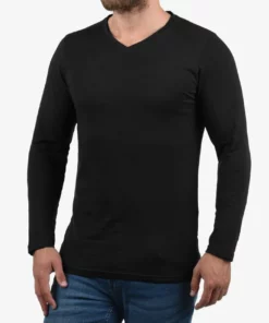 Solid SDBASIL - T-shirt à Manches Longues - Blue -Promos Solid Magasin 41b7e8f145634f079e533b8ce918edc7