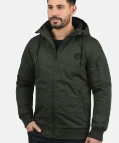 Solid SDTILLY - Veste Coupe-vent - Olive -Promos Solid Magasin 4249d21a7993437da6d1faee0367c09f
