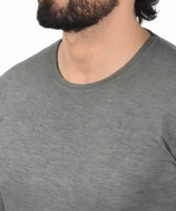 Solid SDCONNER - T-shirt à Manches Longues - Dark Grey -Promos Solid Magasin 436e749a345e4916af992191a504eeee