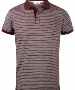 Solid PANTELIS - Polo - Wine Red Melange -Promos Solid Magasin 43bb95c6c72743ba9d07bcfb97c9a816