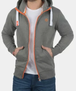 Solid SDBENN - Sweat à Capuche Zippé - Grey Melange 7 Solid SDBENN - Sweat à Capuche Zippé - Grey Melange -Promos Solid Magasin 4451783dfd5446bcad093a23e185e186