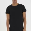 Solid SDLONGO - T-shirt Basique - Black