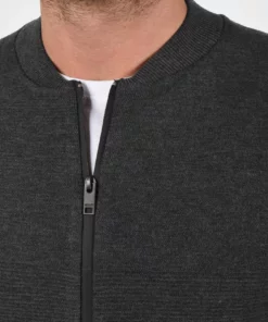 Solid CEZAR - Gilet - Dark Grey Melange -Promos Solid Magasin 48240f55fc9b43188c2eca1b6a746baf