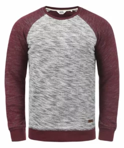 Solid SDFLOCKER - Sweatshirt - Wine Red -Promos Solid Magasin 48fd2779e3f64a8cac4f07e09f375bc4