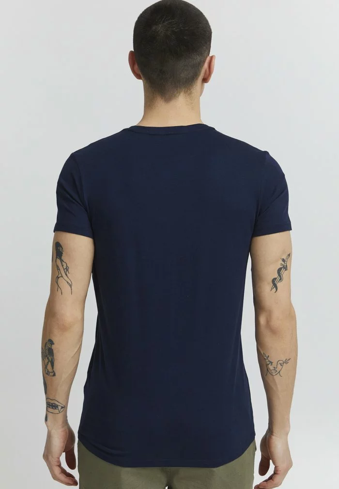 Solid PEDRO - T-shirt Imprimé - Insignia Blue 3 Solid PEDRO - T-shirt Imprimé - Insignia Blue – Image 3