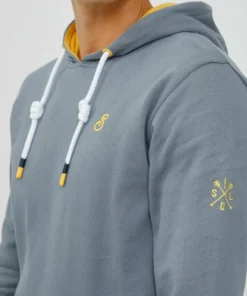 Solid SDKENAN - Sweatshirt - China Blue -Promos Solid Magasin 4a06f4bae37147f8899fefd6cc9a3f9b