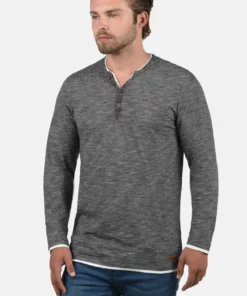 Solid SDBELAGOS - T-shirt à Manches Longues - Black