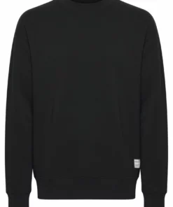Solid SDLENZ CREW - Sweatshirt - True Black -Promos Solid Magasin 4a94c3ca555d45ae957a87e01b076b2a