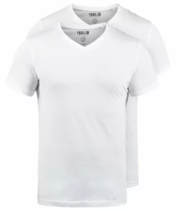 Solid SDPORTUS - T-shirt Basique - White -Promos Solid Magasin 4ad17dbba5224ee3a4f7599672030ab7