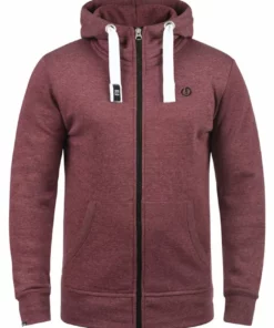 Solid SDBENN - Sweat à Capuche Zippé - Wine Red 7 Solid SDBENN - Sweat à Capuche Zippé - Wine Red -Promos Solid Magasin 4afecc57adc44147a495ff9e8431c449