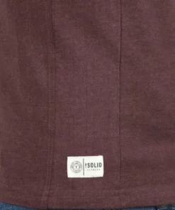 Solid DORIAN - T-shirt Basique - Wine Red M -Promos Solid Magasin 4b522f5780ae4099b885a97800731688