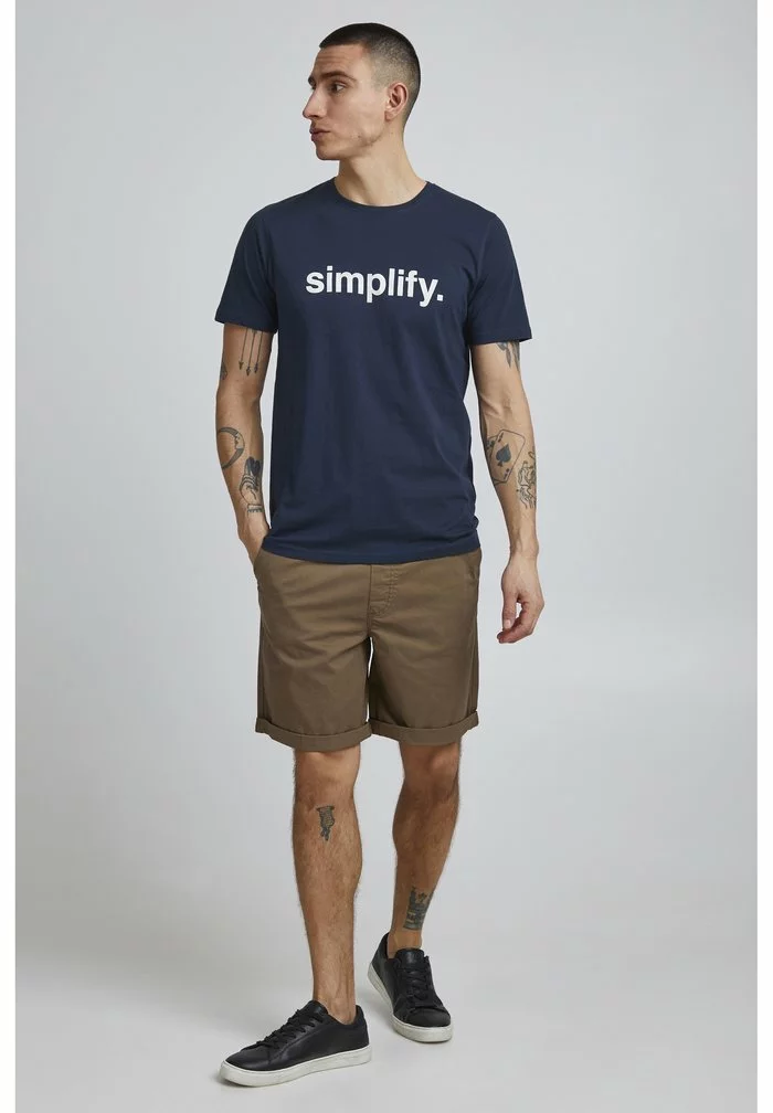 Solid SDAMADEUS SS1 - T-shirt Imprimé - Insignia Blue 2 Solid SDAMADEUS SS1 - T-shirt Imprimé - Insignia Blue â Image 2