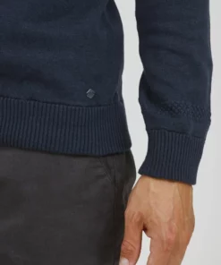 Solid SDBAMARO - Pullover - Insignia Blue -Promos Solid Magasin 4bdc7e6ca7e54d25be21693fc1fac716