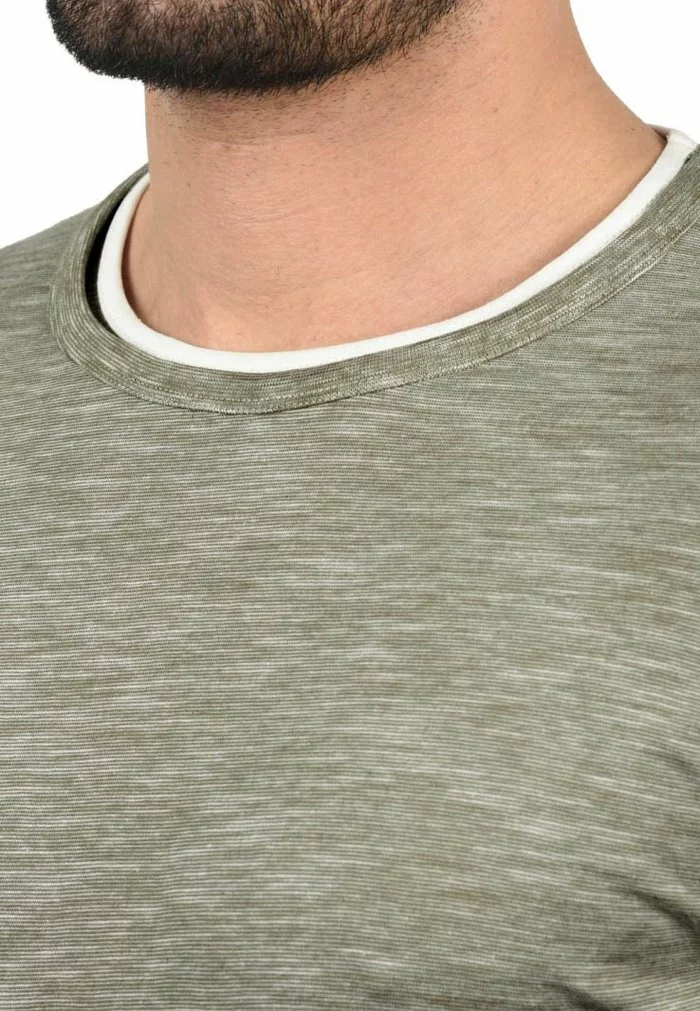 Solid SDRIGOS - T-shirt Basique - Dusty Olive 3 Solid SDRIGOS - T-shirt Basique - Dusty Olive – Image 3