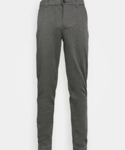 Solid SDDAVE BARRO - Pantalon Classique - Medium Grey Melange -Promos Solid Magasin 4d44cbbb42ca4fd5b540b2195df9ecb5