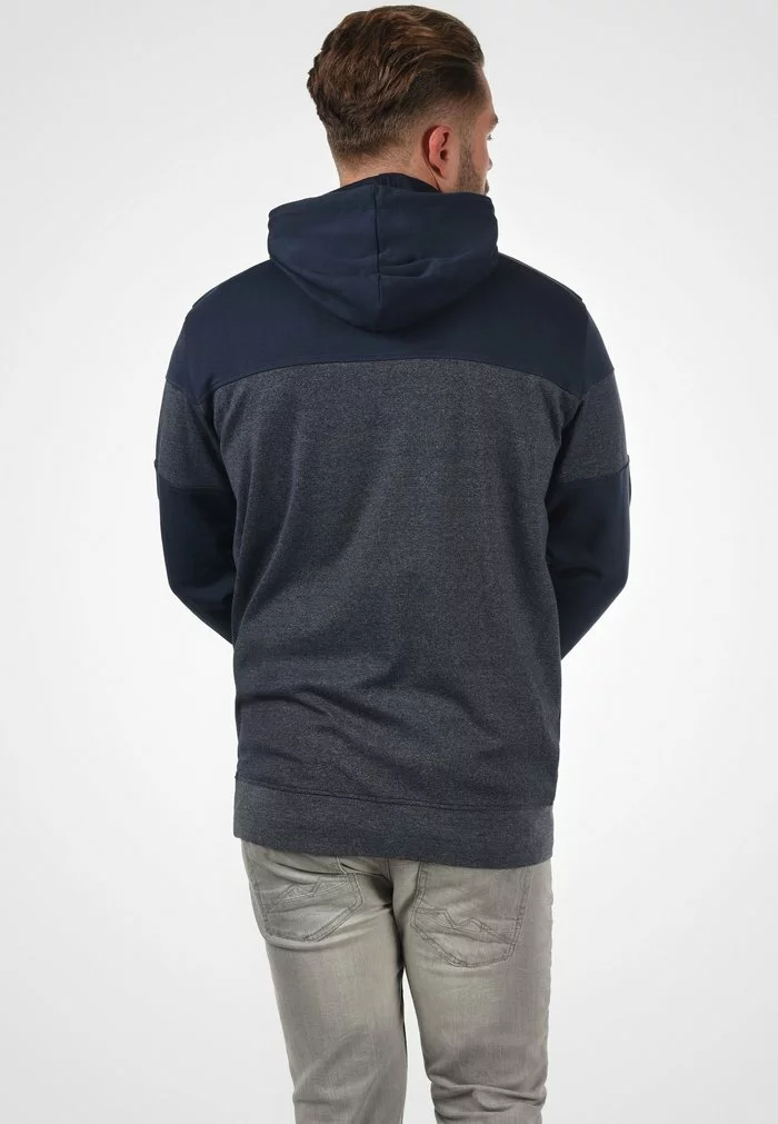 Solid SDBEKIR - Sweat à Capuche - Insignia Blue 3 Solid SDBEKIR - Sweat à Capuche - Insignia Blue – Image 3