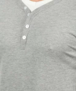 Solid SDDORIANO - T-shirt à Manches Longues - Light Grey -Promos Solid Magasin 4e81fdfd787f4e509666795c75001d43