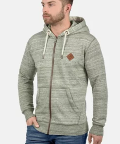 Solid SDCRAIG - Sweat à Capuche Zippé - Ivy Green