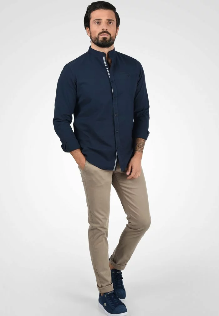 Solid ALLION "SLIM FIT" - Chemise - Insignia Blue 2 Solid ALLION "SLIM FIT" - Chemise - Insignia Blue – Image 2