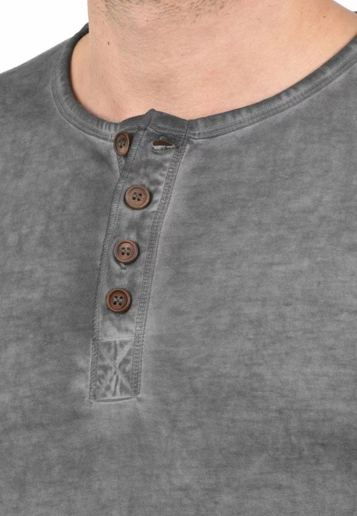 Solid SDTIHN - T-shirt Basique - Mid Grey 3 Solid SDTIHN - T-shirt Basique - Mid Grey â Image 3