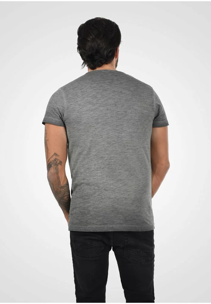 Solid CONLEY - T-shirt Imprimé - Dark Grey 3 Solid CONLEY - T-shirt Imprimé - Dark Grey – Image 3