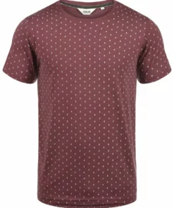 Solid SDAARON - T-shirt Imprimé - Wine Red Melange -Promos Solid Magasin 51a187b4d4d24f70aeef8db7843e3ba4