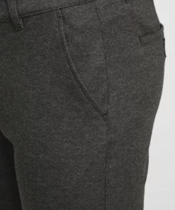 Solid SDOLIZAR - Pantalon Classique - Black -Promos Solid Magasin 51fe7fb3e0924afaa5a8af855b1a46f6