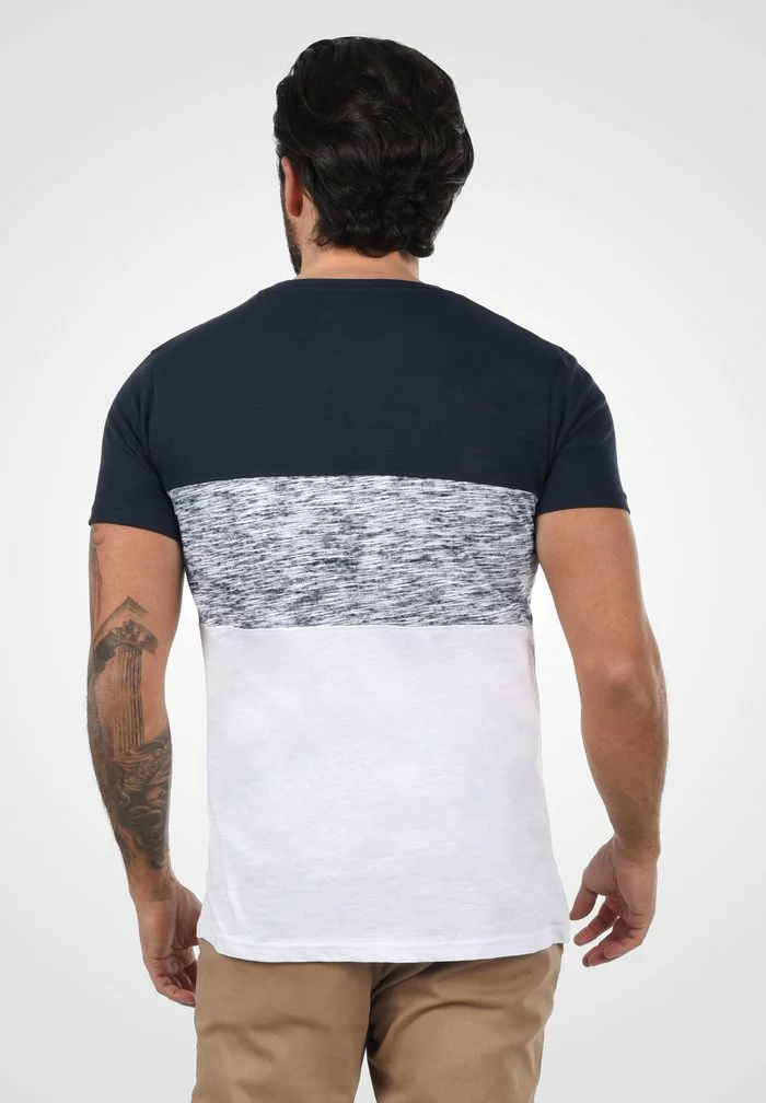 Solid SDSINOR - T-shirt Imprimé - Insignia Blue 3 Solid SDSINOR - T-shirt Imprimé - Insignia Blue – Image 3