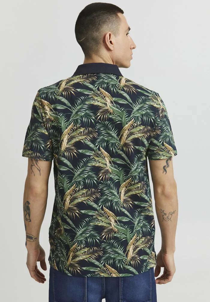 Solid BRUCE - Polo - Insignia Blue 3 Solid BRUCE - Polo - Insignia Blue – Image 3