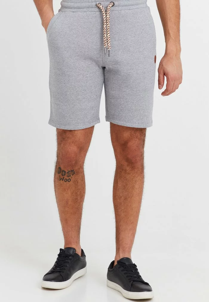 Solid SDNAFKO - Short - Grey Melange 1 Solid SDNAFKO - Short - Grey Melange