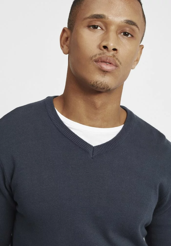 Solid SDALEGRE - Pullover - Insignia Blue 4 Solid SDALEGRE - Pullover - Insignia Blue – Image 4