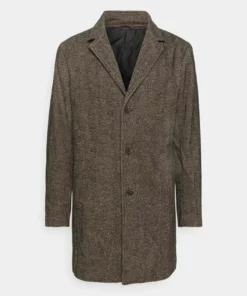 Solid SDTAVE HERRINGBONE COAT 21105919 - Manteau Classique - Black -Promos Solid Magasin 5333564233cf41ba8a800cbb5e3bbd6d