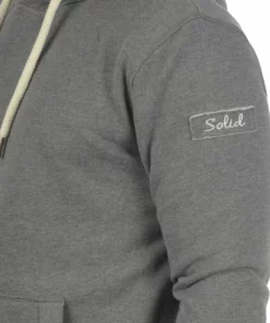 Solid SDTRIPHOOD - Sweat à Capuche - Grey Melange -Promos Solid Magasin 53b0b3b42a6449a0a6fc06297bd48db1