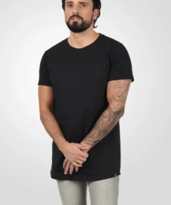 Solid SDLONGO - T-shirt Basique - Black